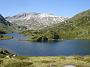 97 Unterer Giglachsee mit Lungauer Kalkspitze rechts die Ignatz Mattis Huette 1986 m